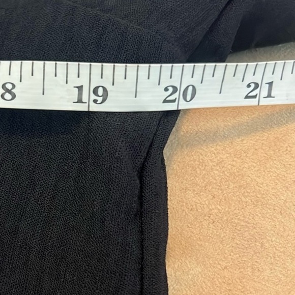 NWT,Max Studio, Button-Front, Belted,  Black Shirt Dress,Front Pockets, Size S - Picture 12 of 13